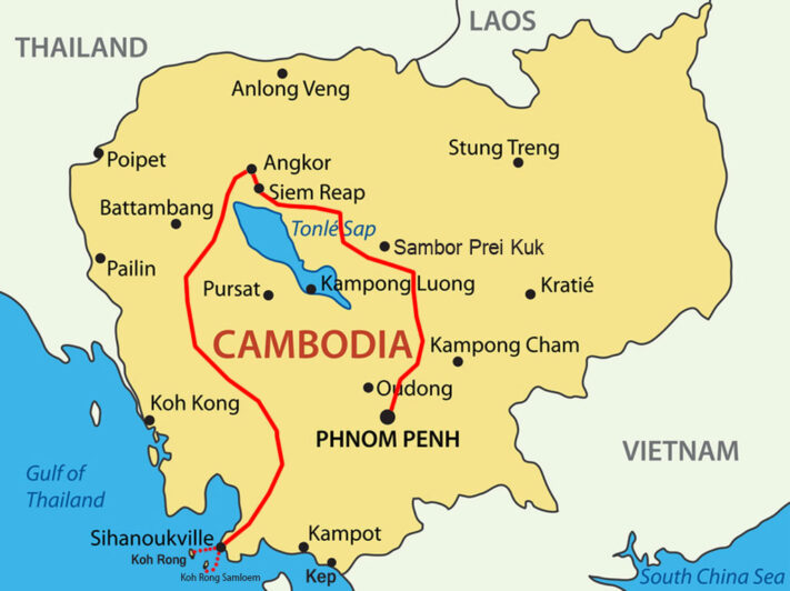 Kambodscha Relax & Discover mit Badeurlaub auf Koh Rong OK37